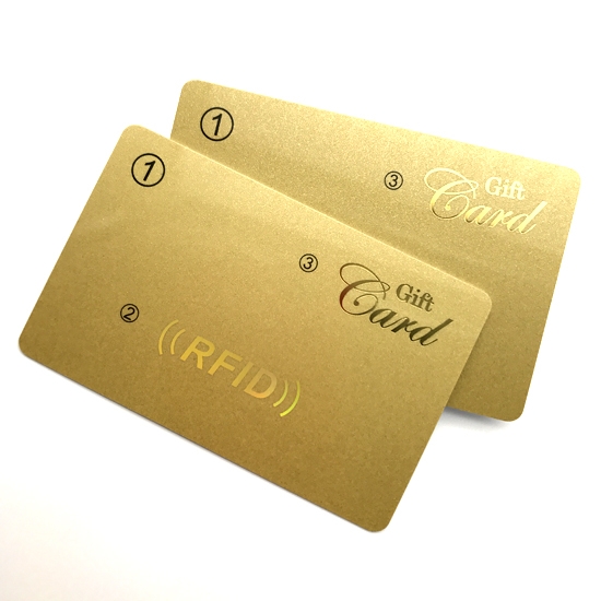 gold Color card