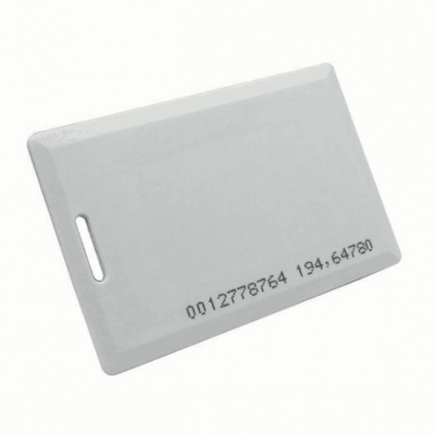 Cartão de controle de acesso RFID ABS clamshell
