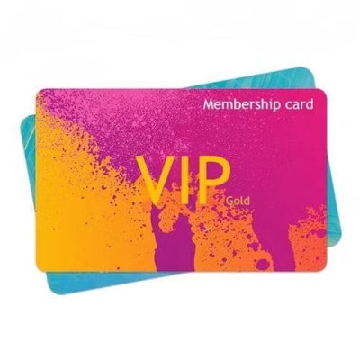 Vale-presente VIP com logotipo personalizado
