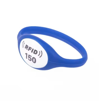 Pulseira de silicone RFID para controle de acesso