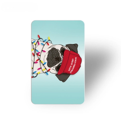 Vartão de presente de PVC personalizado