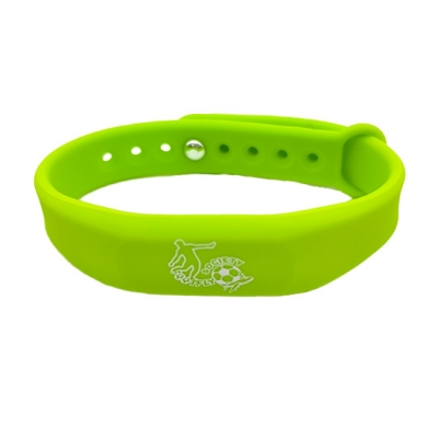 Pulseira de silicone