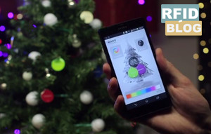 NFC telefone inteligente com chip inteligente para Chrismas