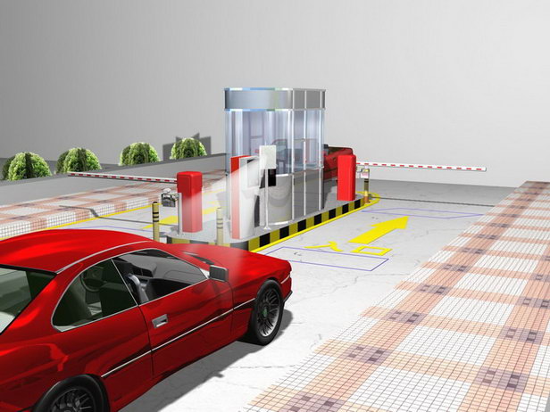  RFID Gestão de veículos  RFID Aplicação de sistema de gerenciamento inteligente de estacionamento
